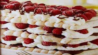 Hallonmaräng och Sachertårta recept Hallonmaräng och Sachertårta recept