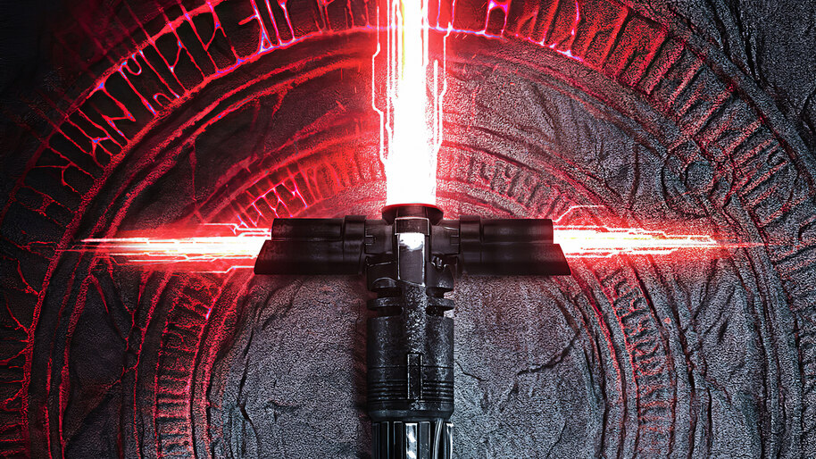 Red Lightsaber Wallpaper