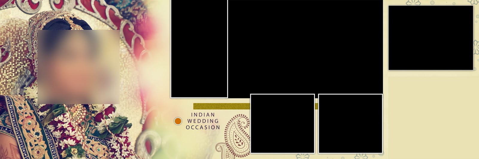 Download Indian Wedding 12x36 Dm Psd Template Vol 40 Free Download PSD Mockup Templates