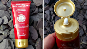The tube of Raw Naturals Universal Face Cream
