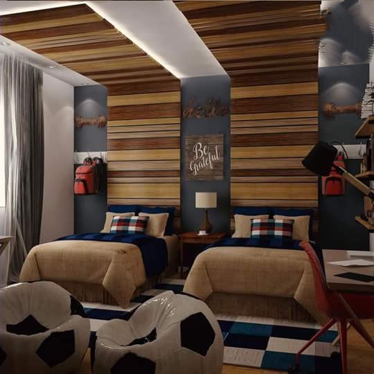 احدث ديكورات غرف نوم اطفال تصاميم ديكورات اسقف غرف نوم مودرن جديدة The