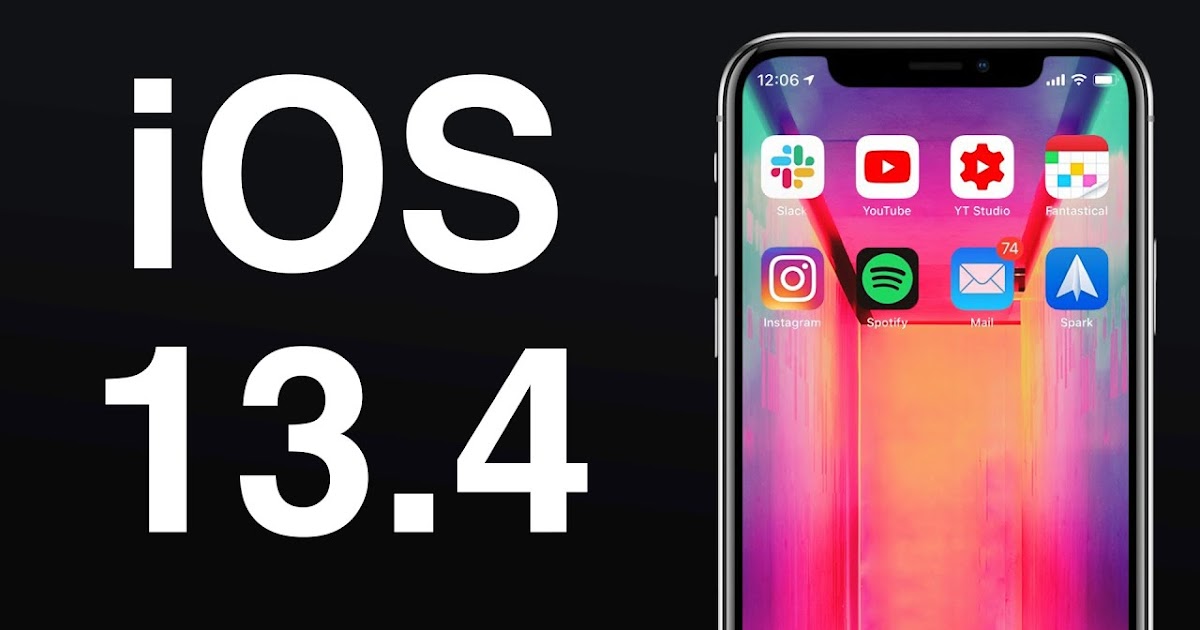 تحديث Ios 13 4 تحميل مباشر