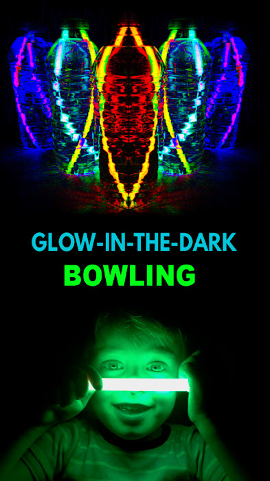 Make your own bowling game using glow sticks and plastic bottles! #glowinthedark #glowinthedarkbowling #diybowlinggame #glowsticks #glowstickbowling #growingajeweledrose #activitiesforkids