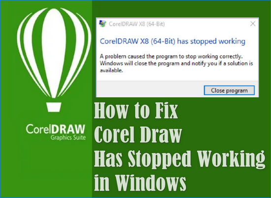 coreldraw x5 not opening existing file