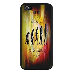 Funny Normal Is Boring iPhone 5 Case