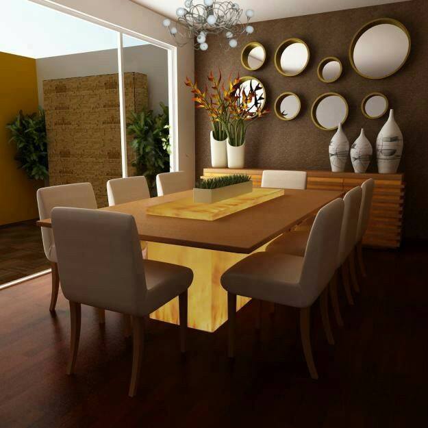 MyHousePlanShop: 22 Contemporary Dining And Living Room Table Ideas