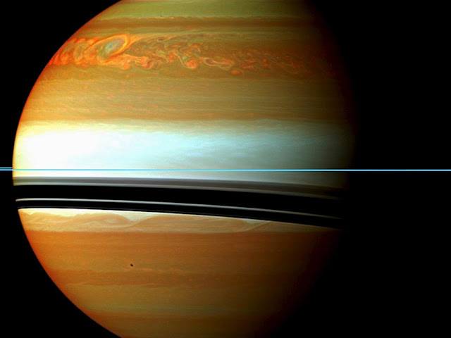 Сатурн и его атмосфера.