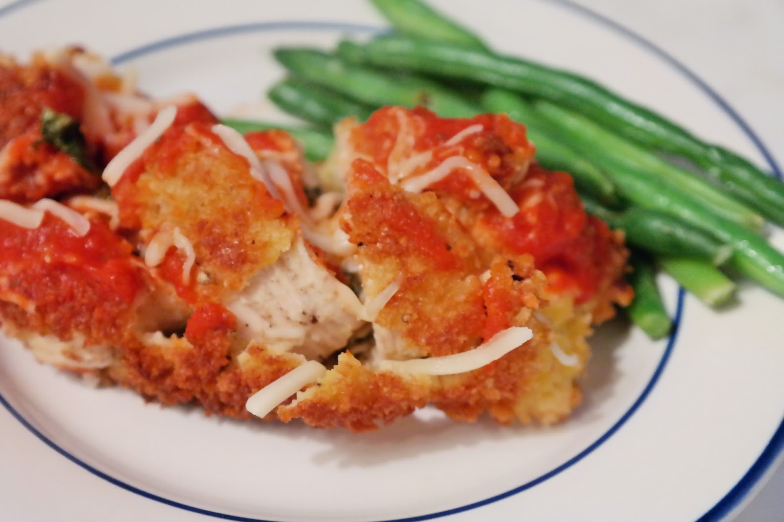 Stuffed Chicken Parmesan 