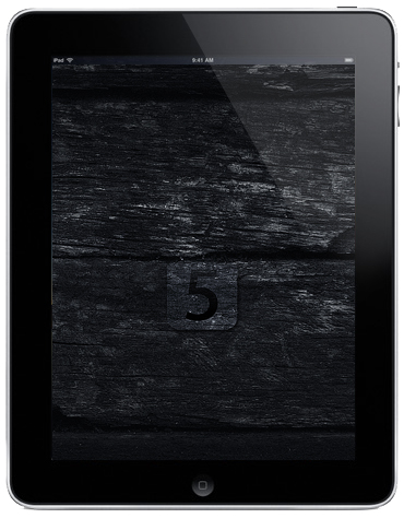 Dark iOS 5 iPad / iPad 2 Wallpapers : Beautiful iPad & iPad 2
