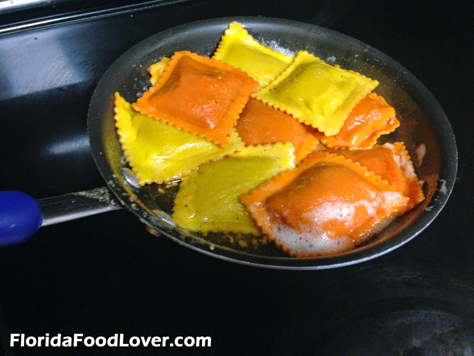 Florida Food Lover: Pumpkin Ravioli with Brown Butter Sage Sauce