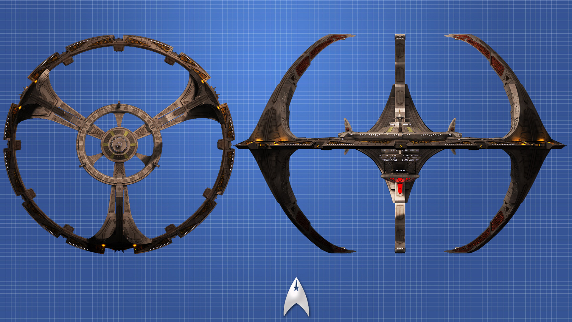 Star Trek Star Trek Deep Space Nine Space Station