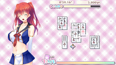 Delicious Pretty Girls Mahjong Solitaire Game Screenshot 2