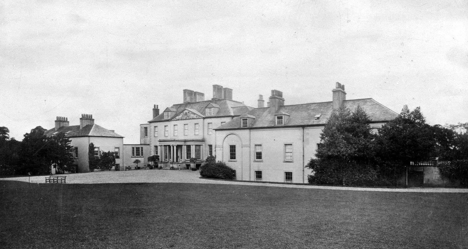 Tour Scotland Old Photograph Raith House Kirkcaldy Fife Scotland