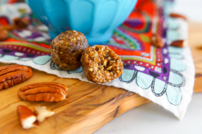 pecan pie energy protein balls