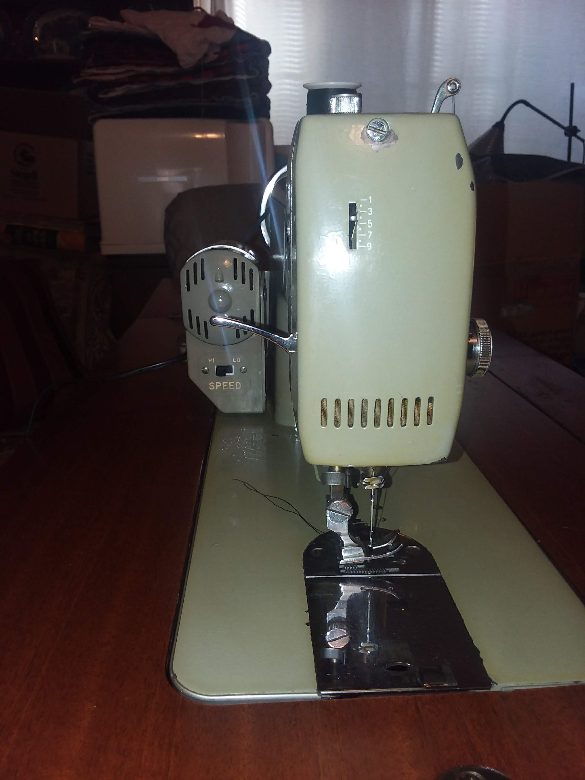 Necchi BU MIRA Sewing Machine Italian made masterpiece! (unfinished