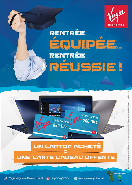 catalogue virgin megastore maroc octobre 2018