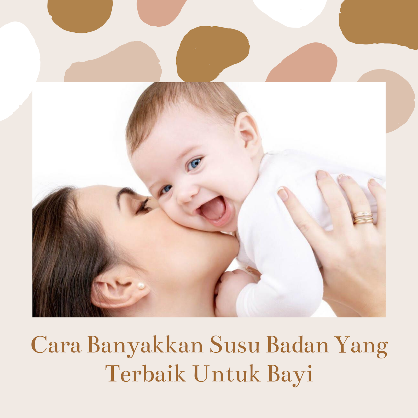 Cara Banyakkan Susu Badan Yang Terbaik Untuk Bayi - Sihat Itu Nikmat