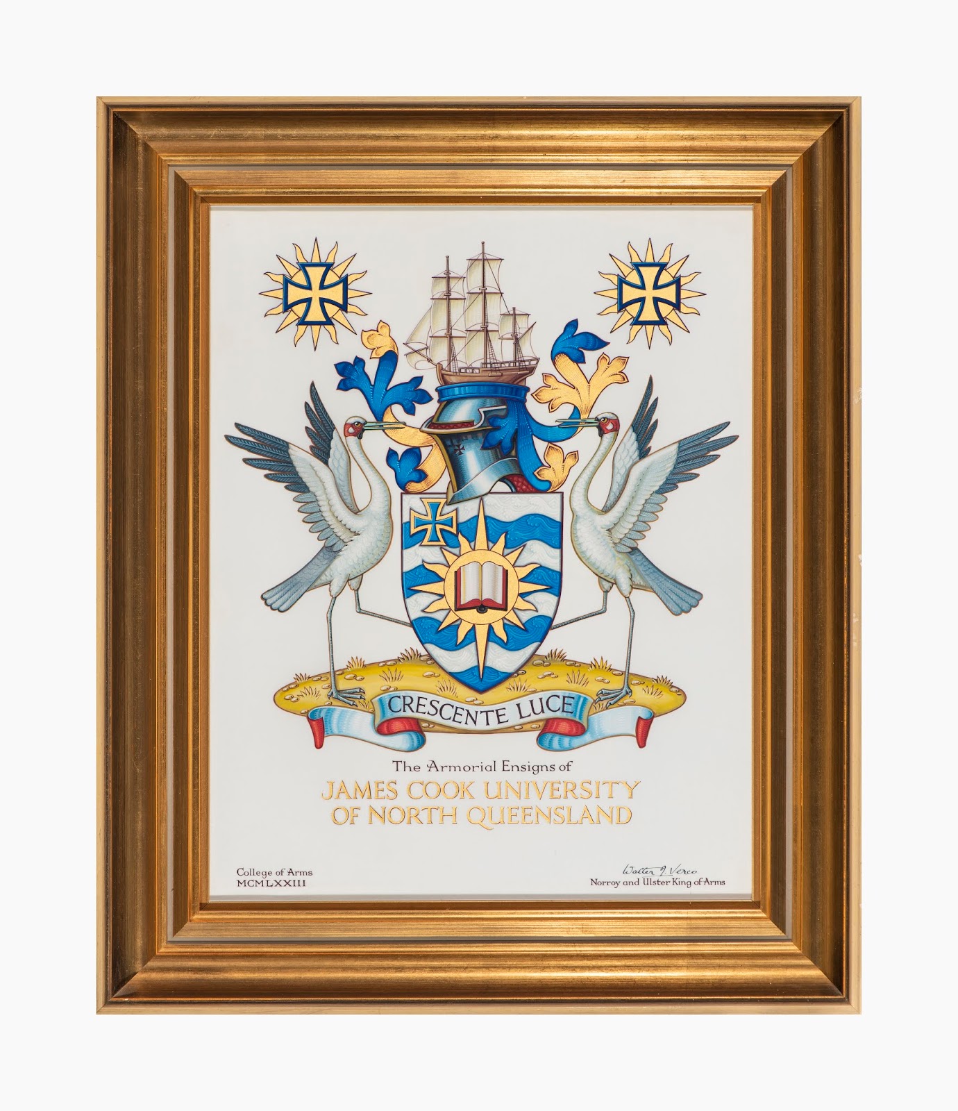 50 Treasures The Armorial Ensigns of James Cook University of North