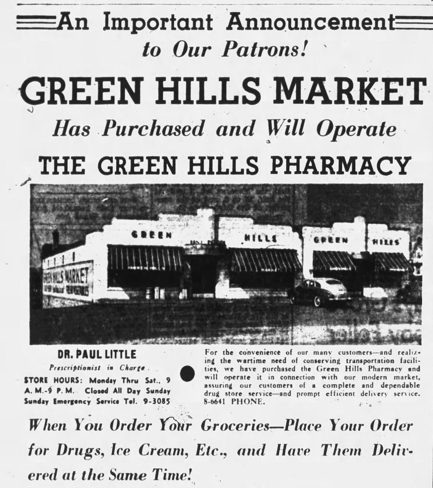 Nashville History Green Hills