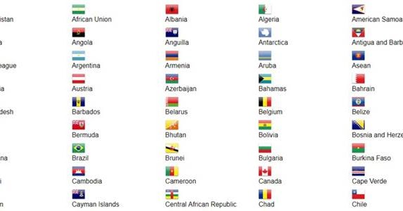 200+ Bendera Negara di Dunia (ASEAN, Eropa, Afrika ...