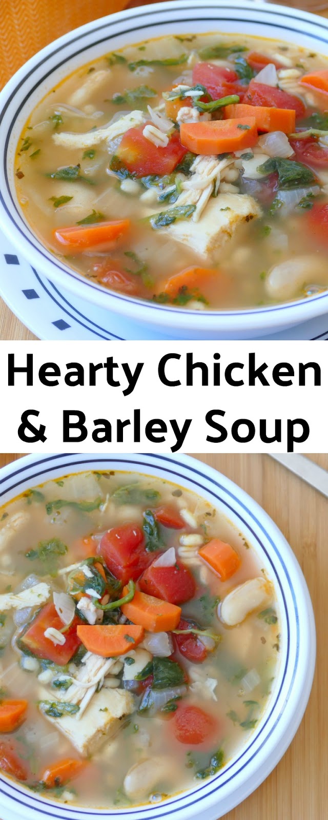 Hearty Chicken and Barley Soup Recipe