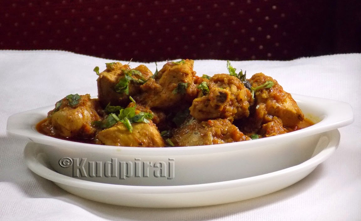 Kudpiraj's Garam Tawa Tomato Chicken Curry