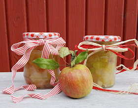 Rezept: Dänisches Apfelkompott zubereiten. Es ist Apfelzeit und Kompott schmeckt so lecker!