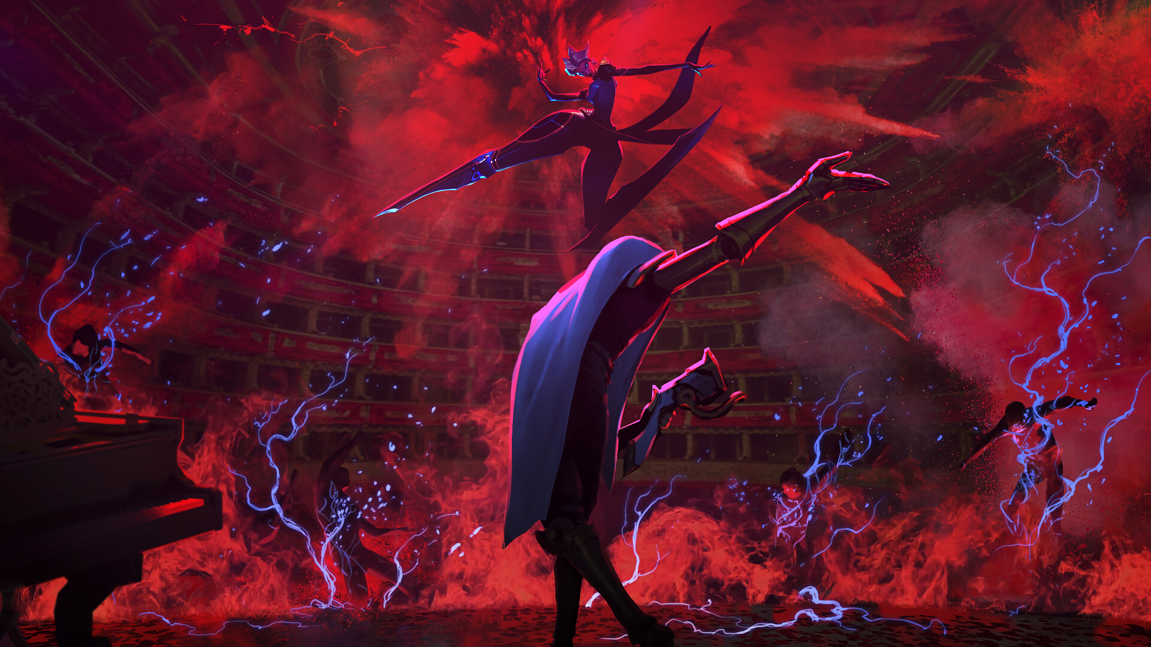 Project Jhin Wallpaper Gif : I saw a man so beautiful i started crying