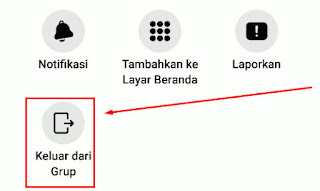 Cara Keluar Dari Grup Facebook