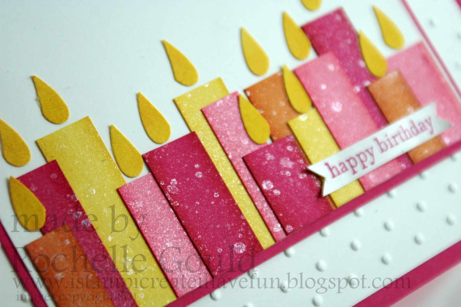 I stamp, I create, I have fun!: Bright Birthday Candles- SCIC46
