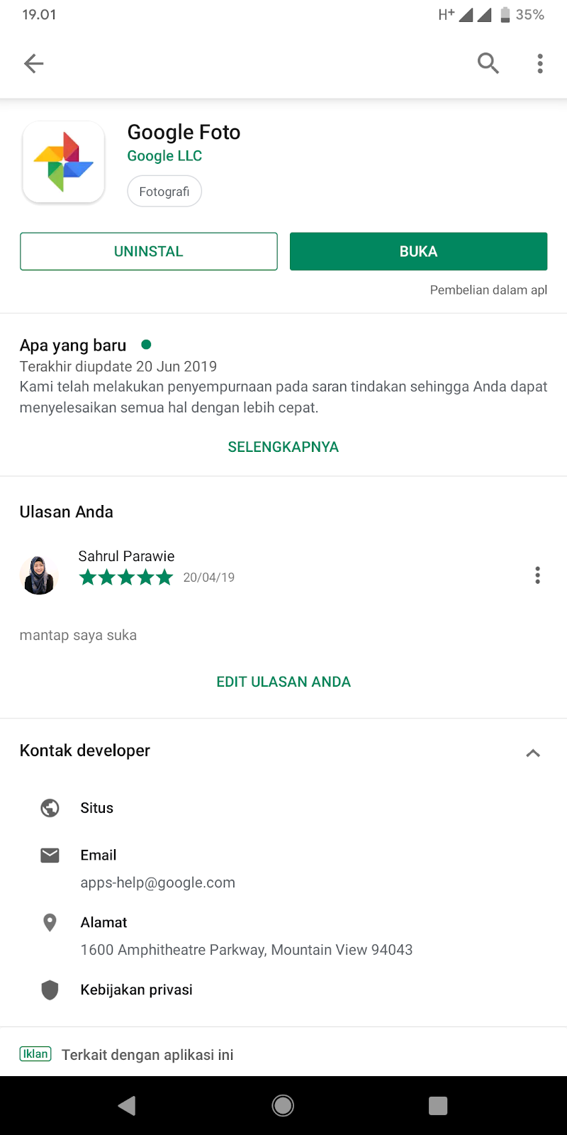 Cara Auto Backup Foto Internal Android Online Berbagi Tutorial