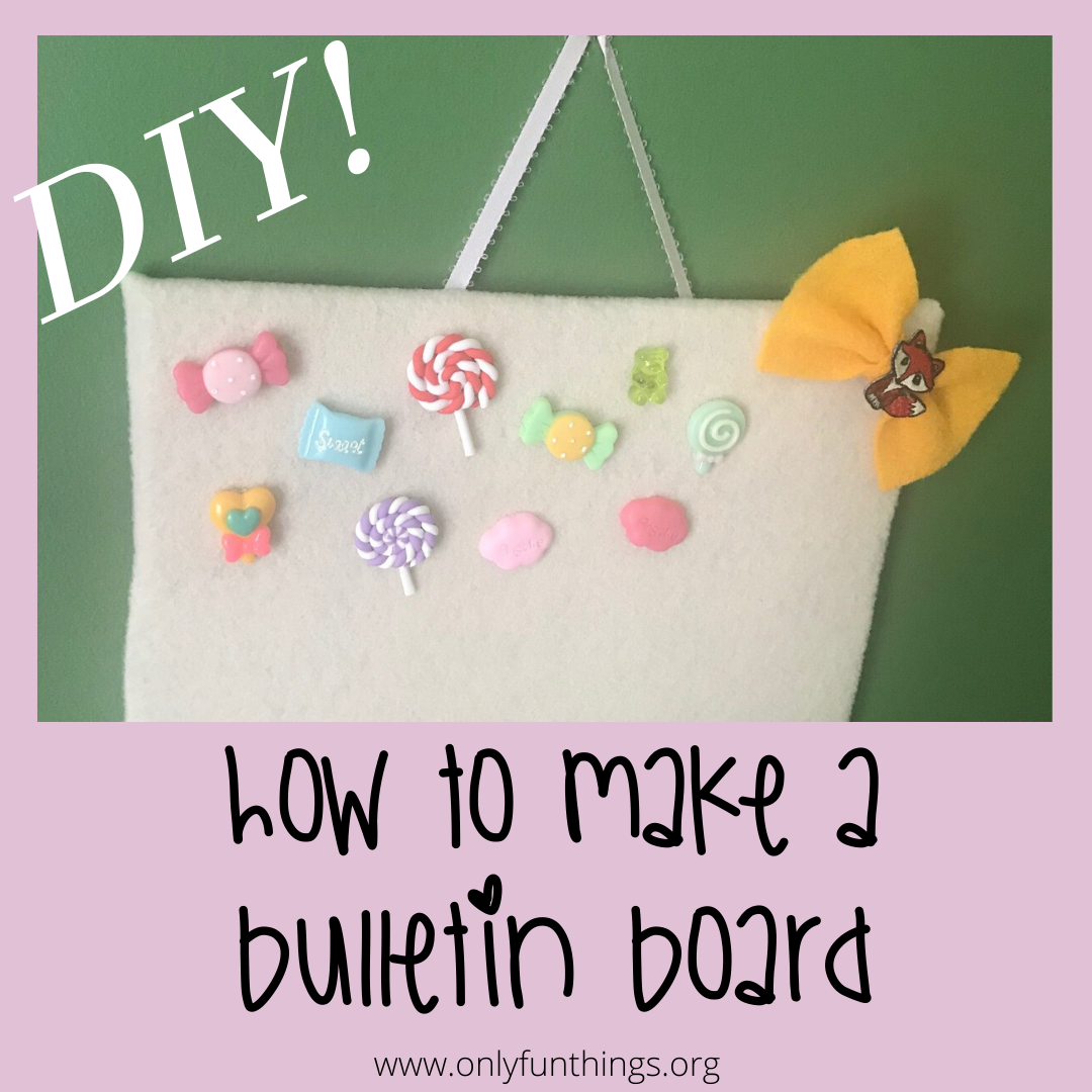 How to Make DIY Bulletin Board