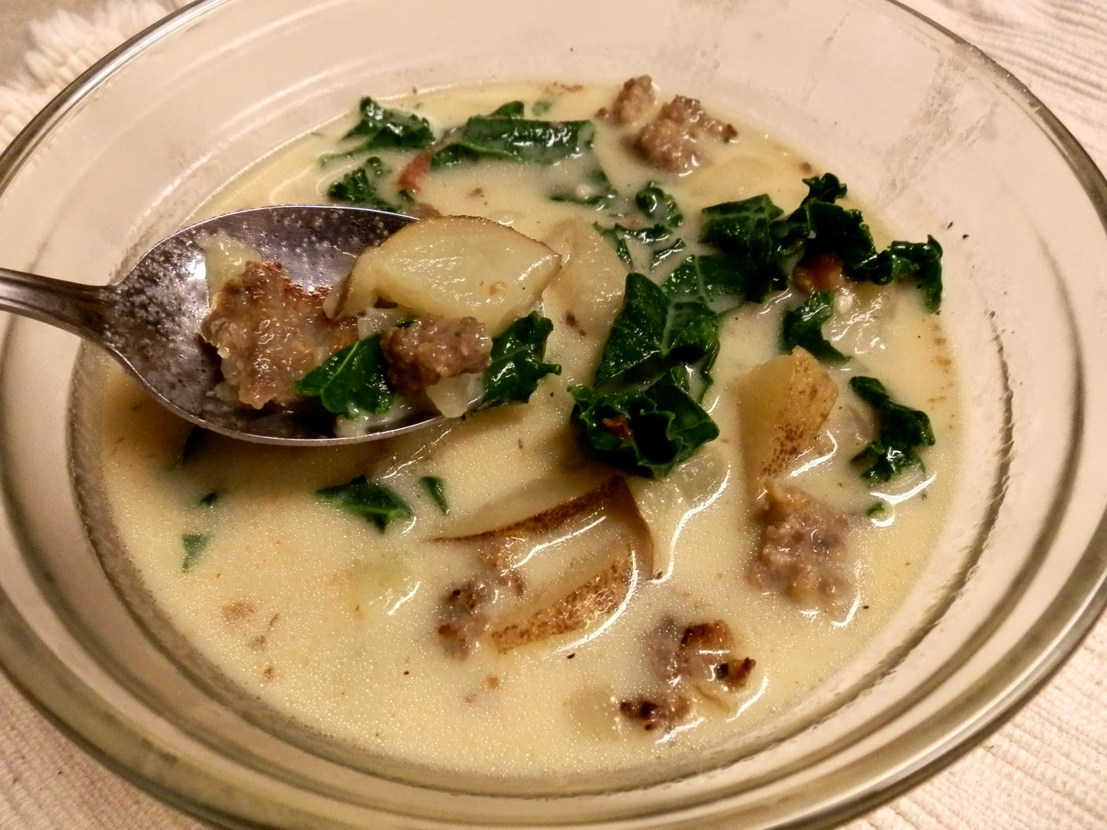 Out of the Garden Zuppa Toscana (Sausage & Potato Soup)