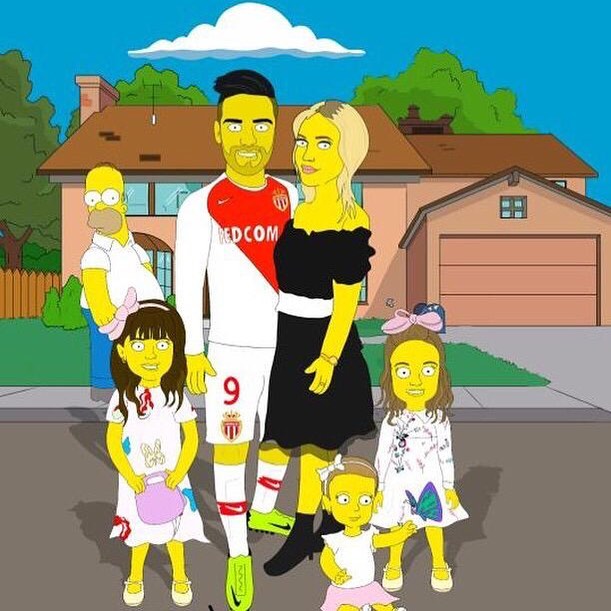 ¿Falcao en Springfield?  #LosSimpson