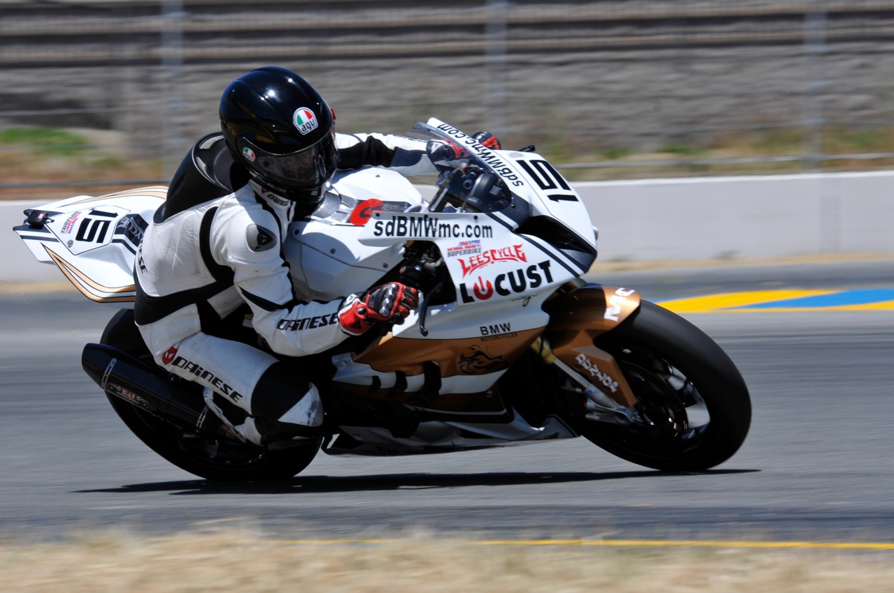 Steve Rapp Motorcycle Racer San Diego BMW Motorcycle Racing - S 1000 RR