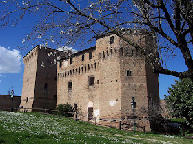 The Rocca Malatestiana in Cesena, once a prison, now houses a museum of agriculture