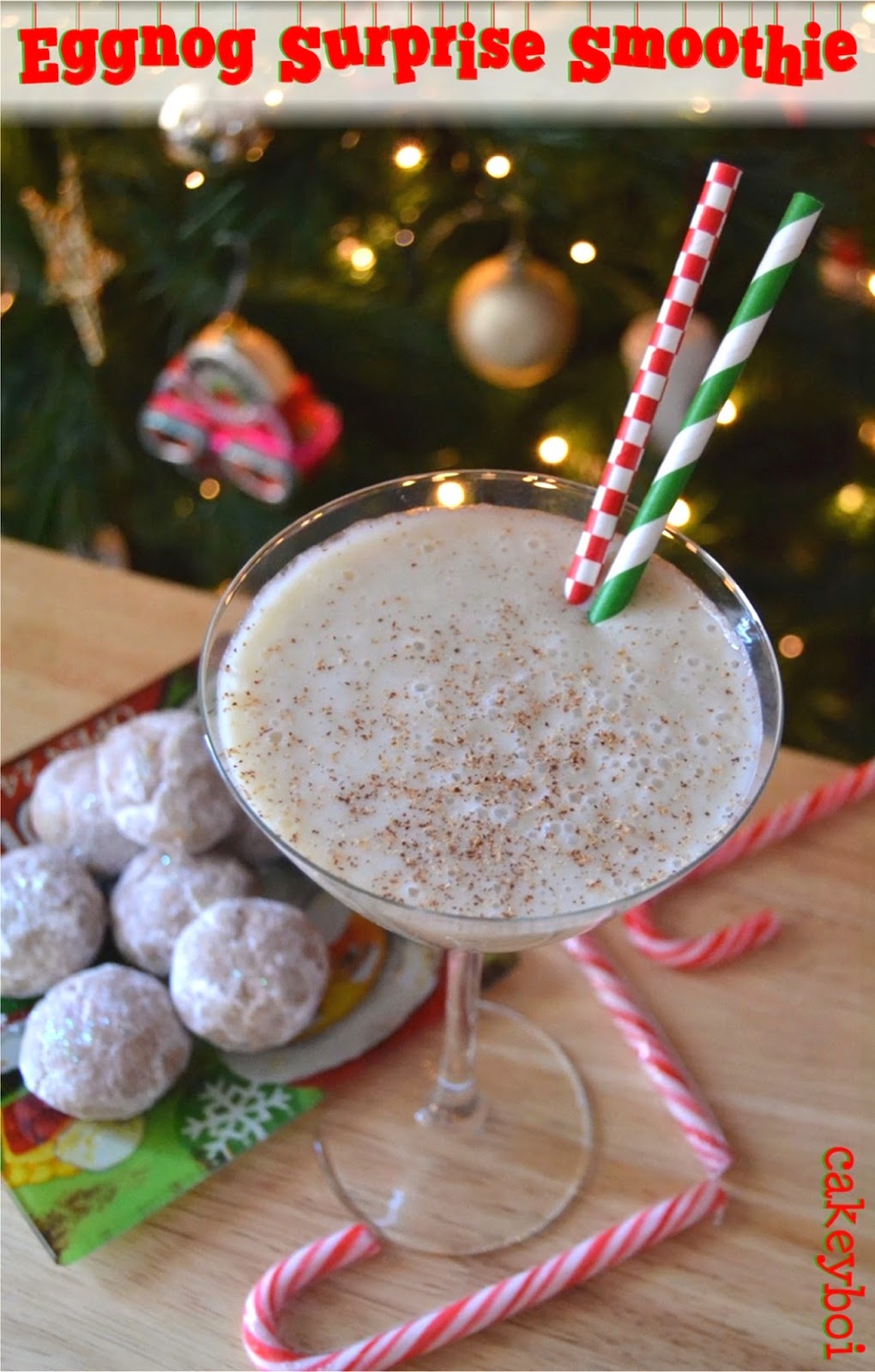 Cakeyboi Eggnog Surprise Smoothie