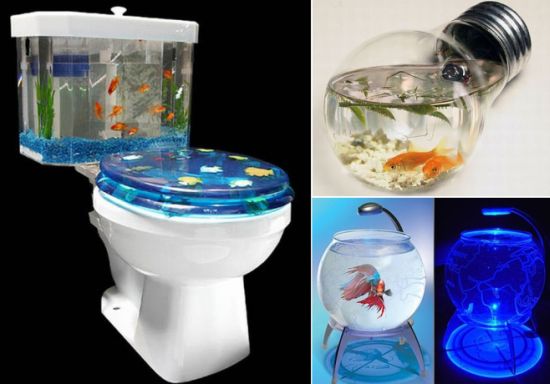 Sorteos e Ideas: Peceras y acuarios por doquier