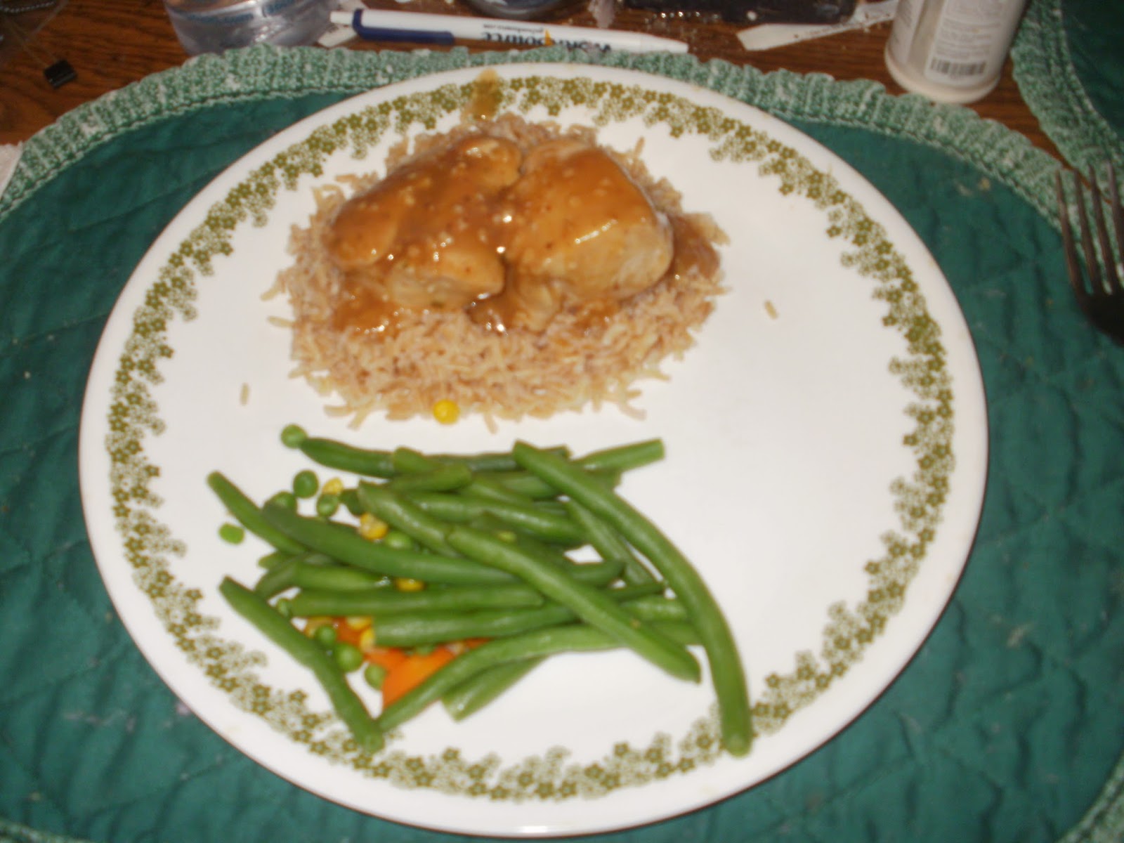 Marcy's Tastefully Simple Recipes Honey Mustard Chicken & Rice Family Faves Meal Solution 8