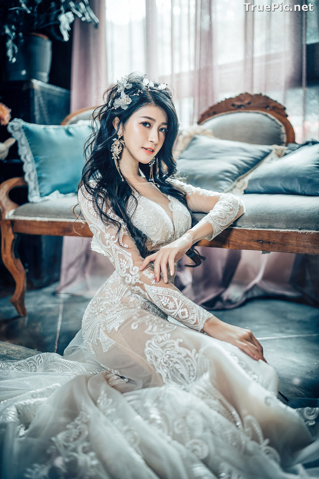 Image Taiwanese Model – 珈伊Femi - Mischievous Sexy and Beautiful Bride - TruePic.net - Picture-17