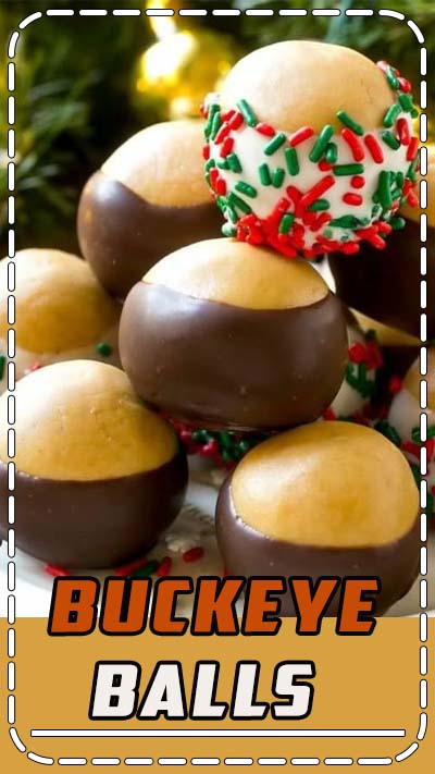 Buckeye Balls Recipe | Peanut Butter Balls Recipe | No Bake Peanut Butter Balls | Easy Peanut Butter Balls | Chocolate Covered Peanut Butter Balls #peanutbutter #balls #buckeyeballs #cookies #dessert #dinneratthezoo #nobake #nobakecookies