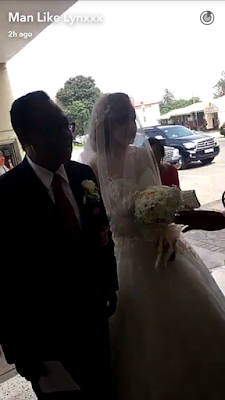 3 Lynxxx's sister Yvonne weds her beau in Accra, Ghana