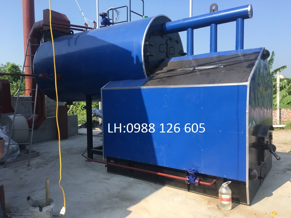lò hơi đốt củi