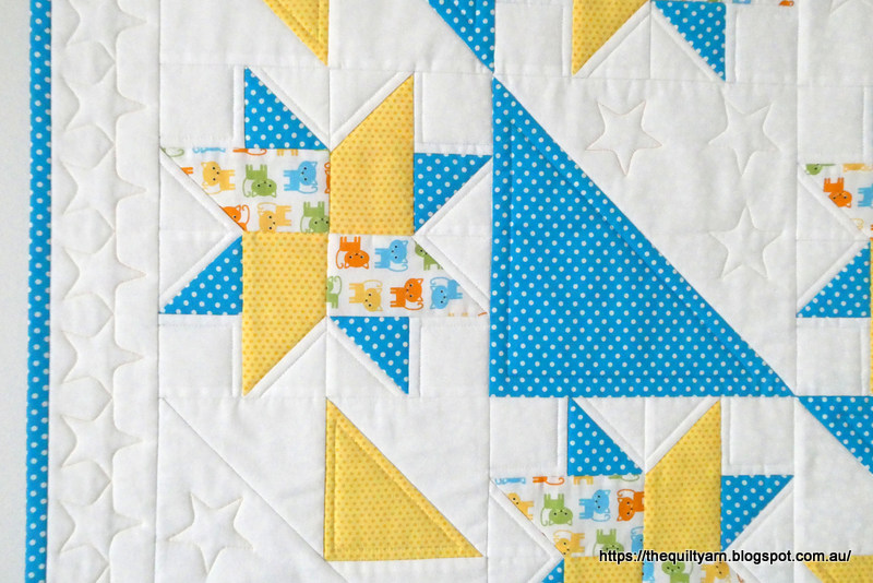 The Quilt Yarn: Stretched Star Baby Quilt Pattern