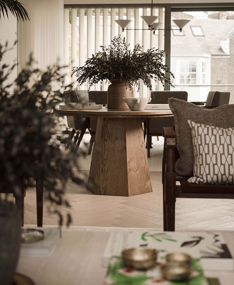 London apartment with neutral interiors