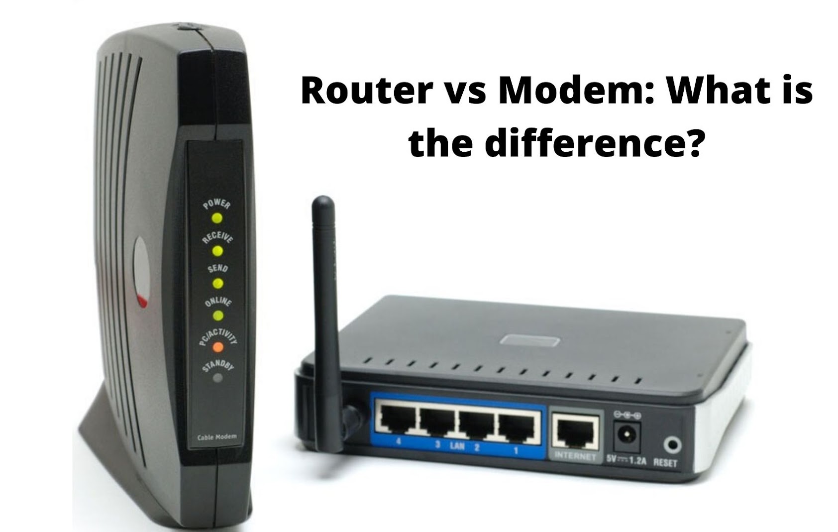 Modem vs Router