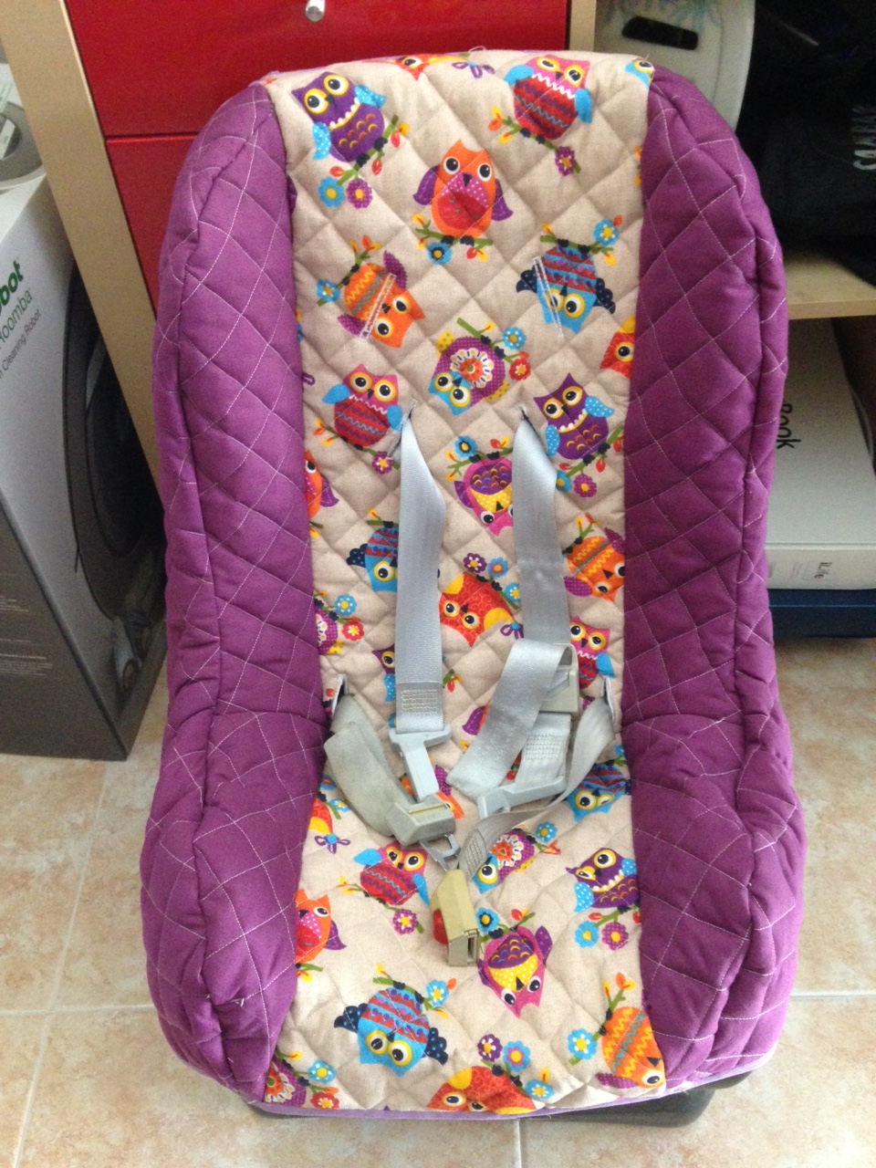 DIY Replace the baby seat cover