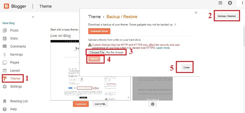 Blogger Blog Par Template/Theme Kaise Upload Kare Hindi Me How to Install Template/Theme in Blogger Blog