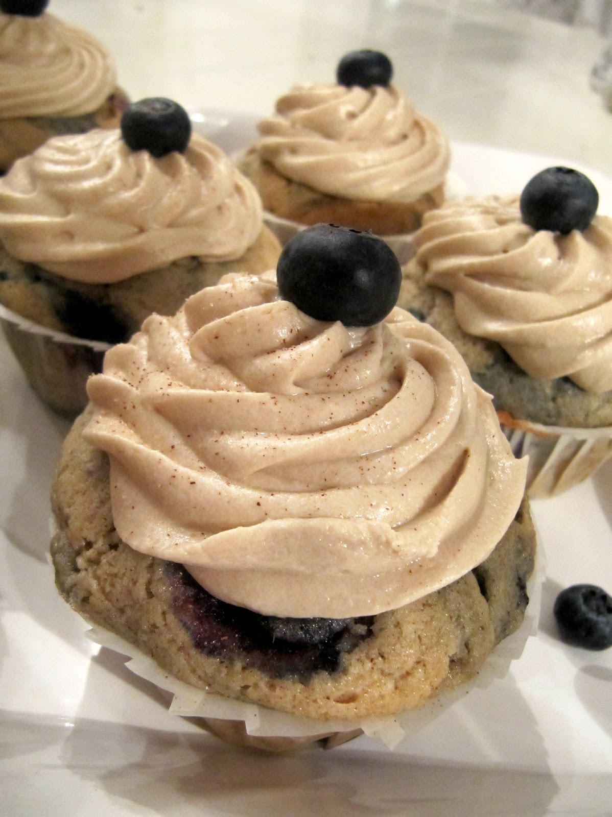 whitleigh cupcakes Blueberry Pancake Cupcakes