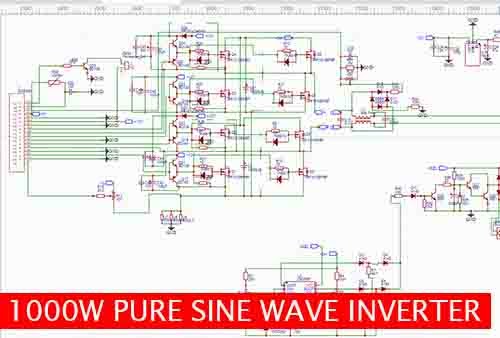 DIY 1000W Inverter 12V /24V DC to 220VAC with EGS002 (low power